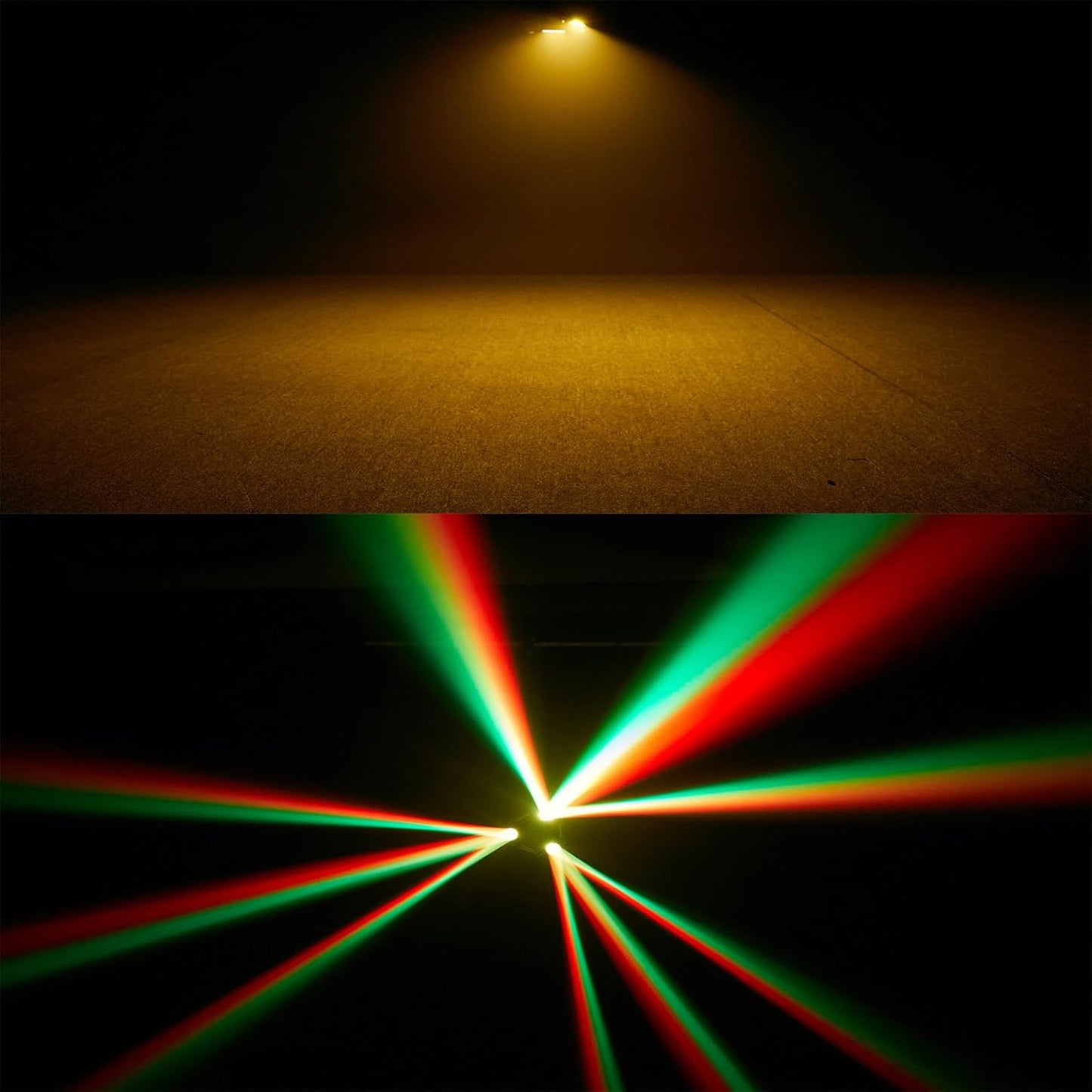 Moving Head Stage Light, LED DJ Lights with DMX512 Controller, Sound Activation, 9pcs 10W RGBW LED Beads,Dimmer Strobe Effect